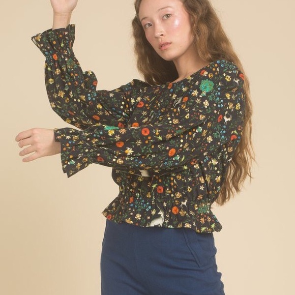 Samantha Pleet Illuminated Cloud Shirt L - Picture 2 of 5